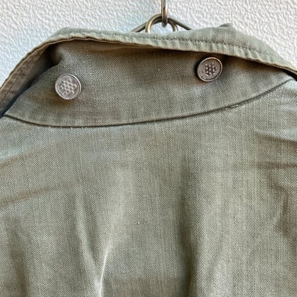 Original US Army WW2 HBT Jacket - Picture 7 of 8